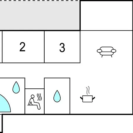 Beautiful In With Sauna Дом отдыха Фоборг